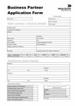 Business Partner Application Form - Daisy Distribution